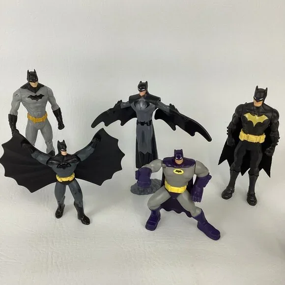DC Comics Batman 11pc Figure Topper Lot Caped Crusader Gotham Fast Food Toys - Picture 3 of 8